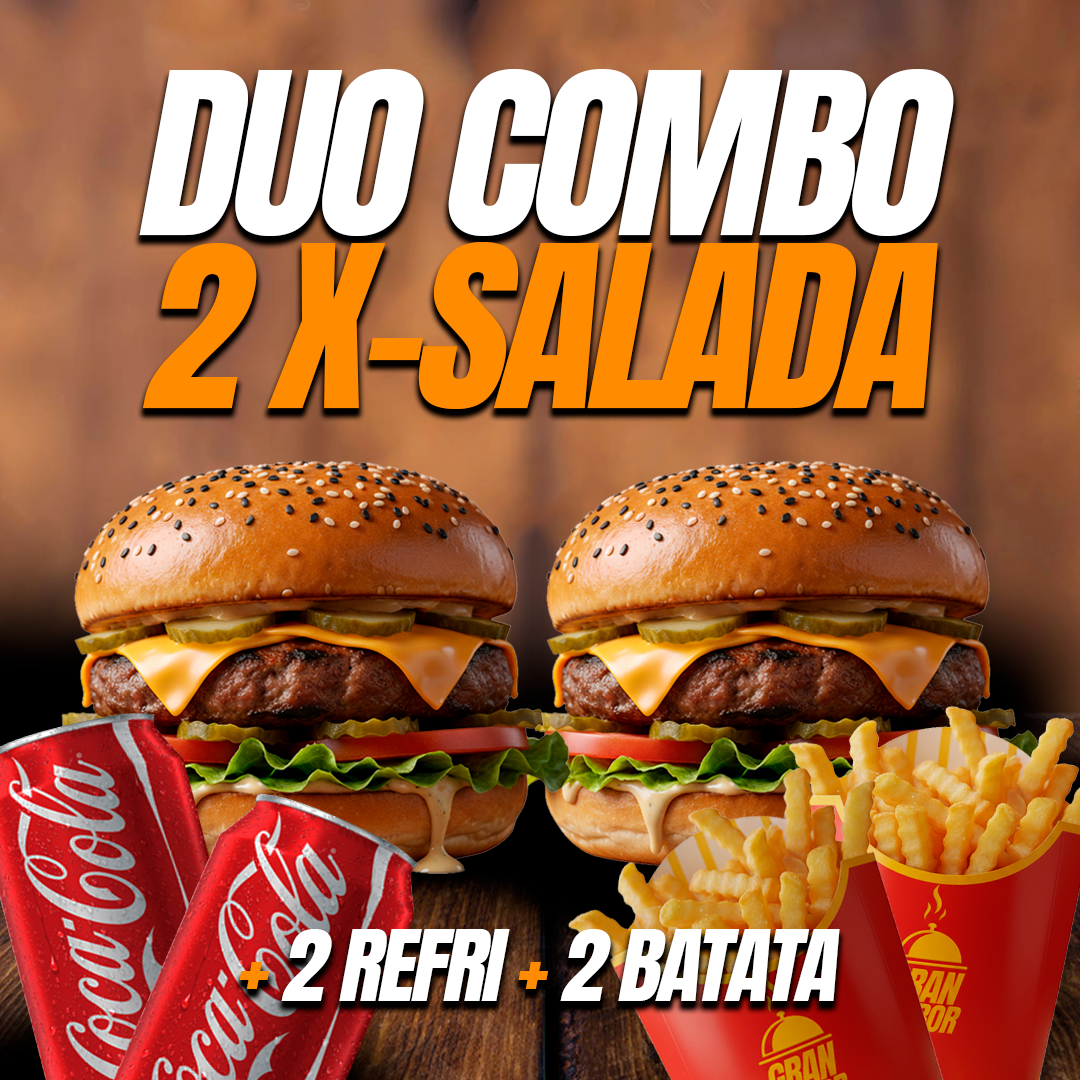 King XSalada em Dobro - Duo Combo