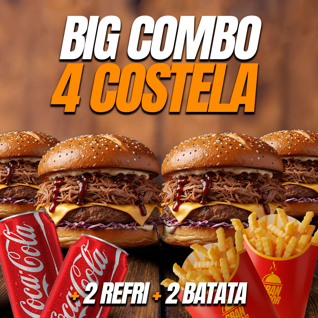 Senhor Costela Familia - Combo Familia