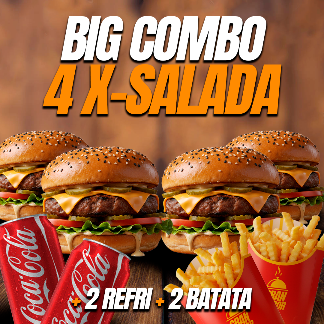 King XSalada Familia - Combo Familia