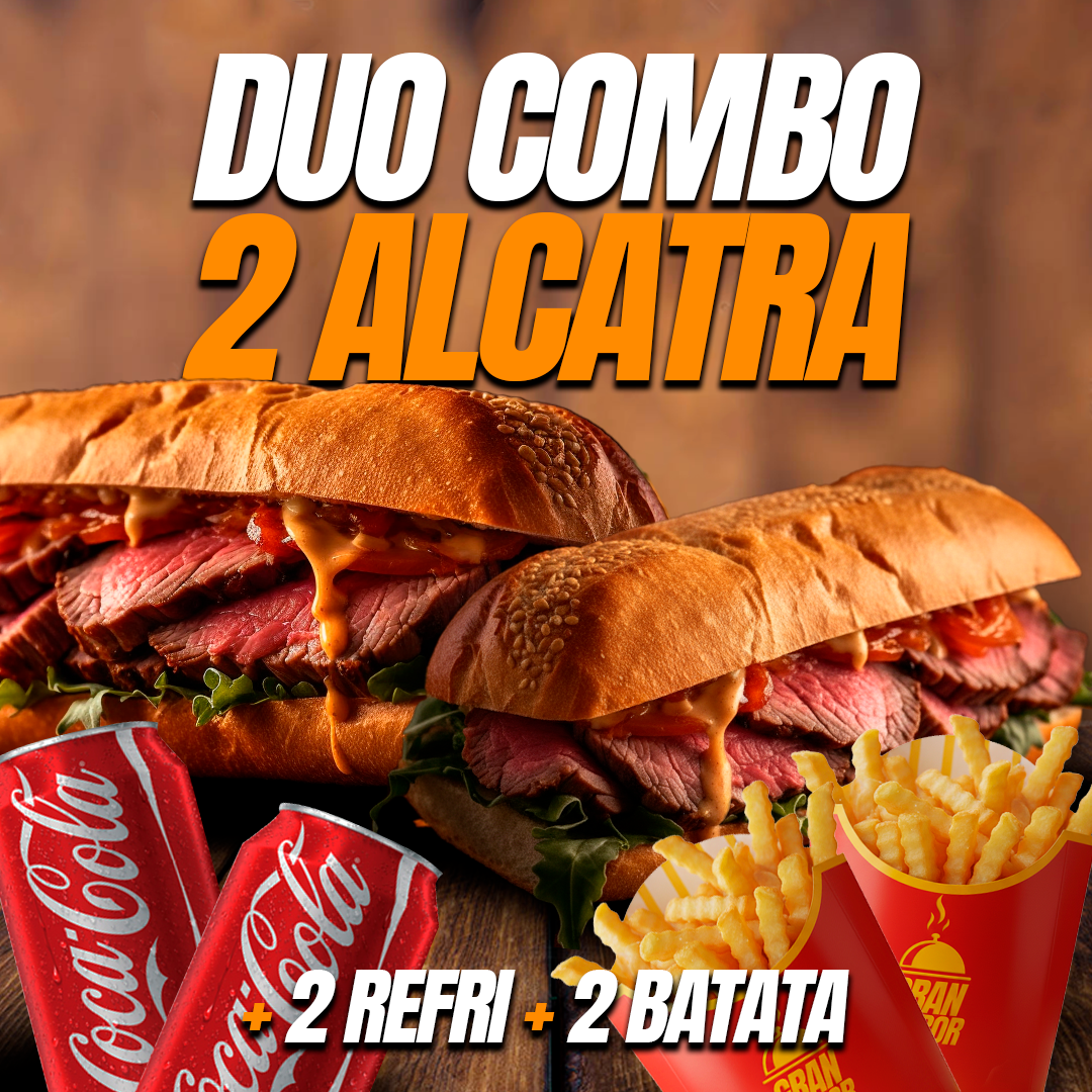 Long Alcatra em Dobro - Duo Combo