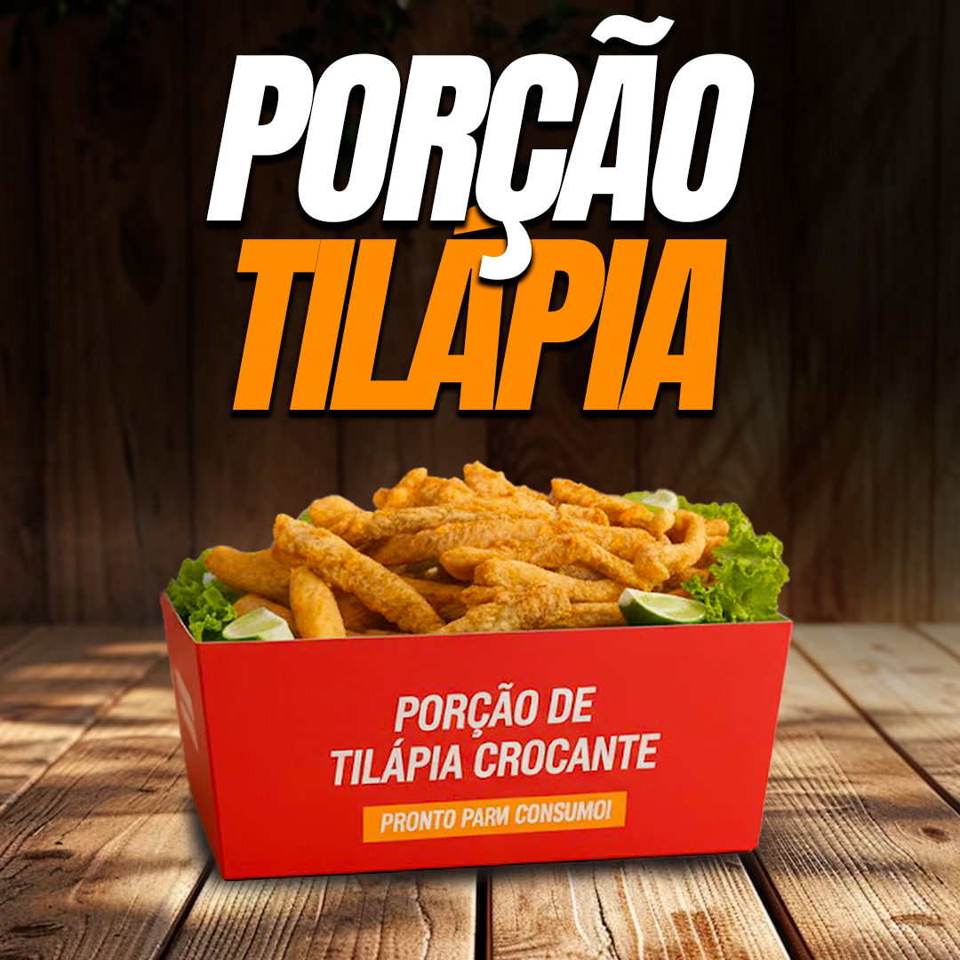 Porção de Tilápia Empanada